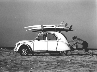 Car on beach