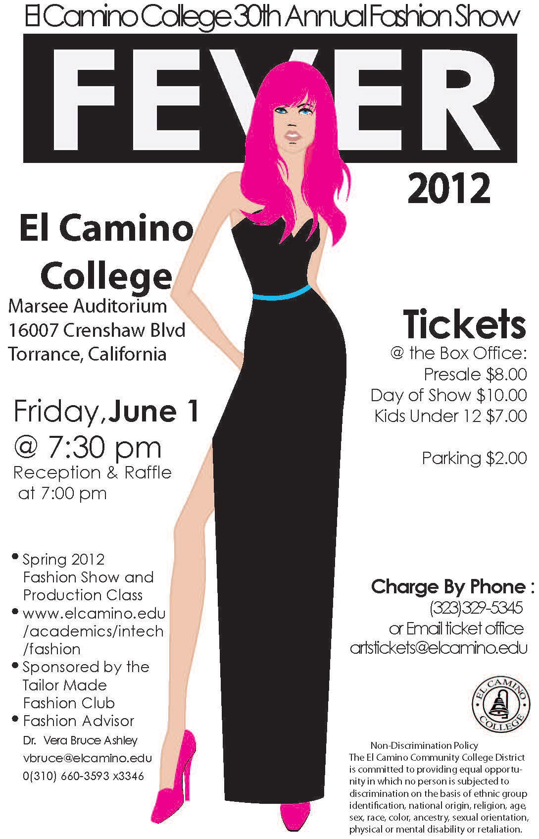 2012 Fashion Show Flier