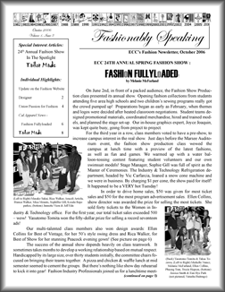 Fashion Newsletter October 2006