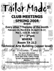 Club Meetings Promo