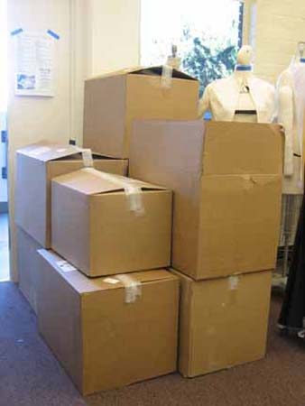 Pillowcases stuffed, pillows packed and ready to be delivered!