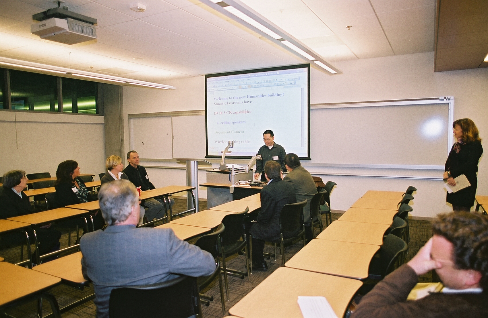 Humanities classroom