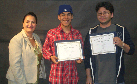 ECC Students Poster winners