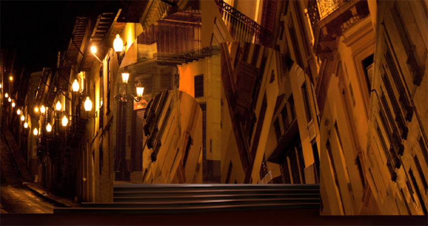 Jenny Okun; Dulce Rosa/Stage Scene 7; Digital Media; variable size Jenny Okun; Dulce Rosa/Stage Scene 7; Digital Media; variable size