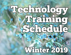 Winter 2010 Technology Schedule