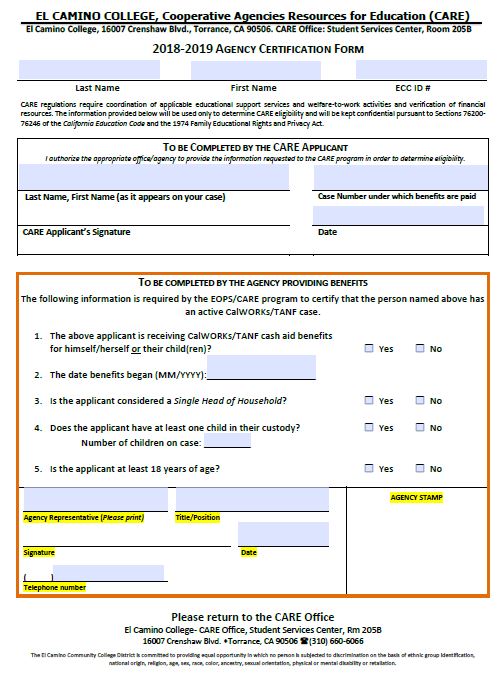 Agency Cert
