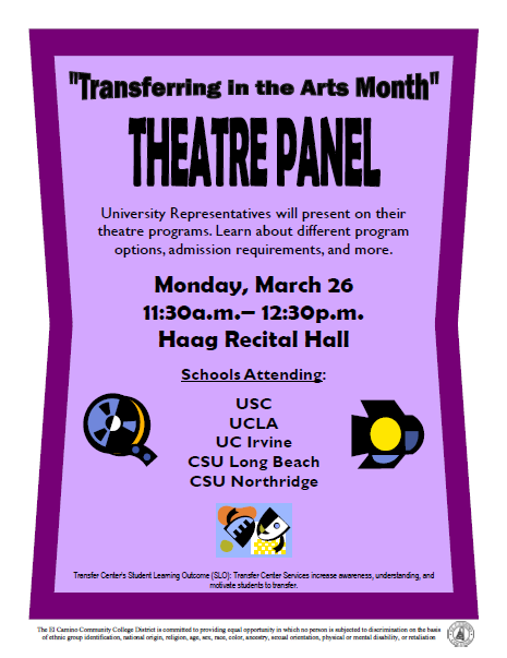 Theatre Panel 2012