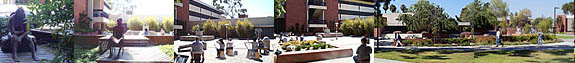 Panorama of campus