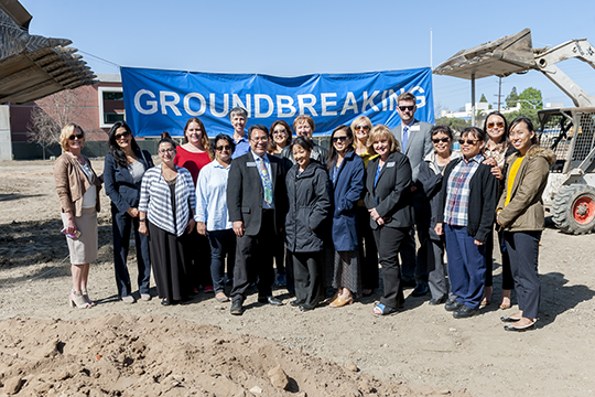Administration Building Groundbreaking