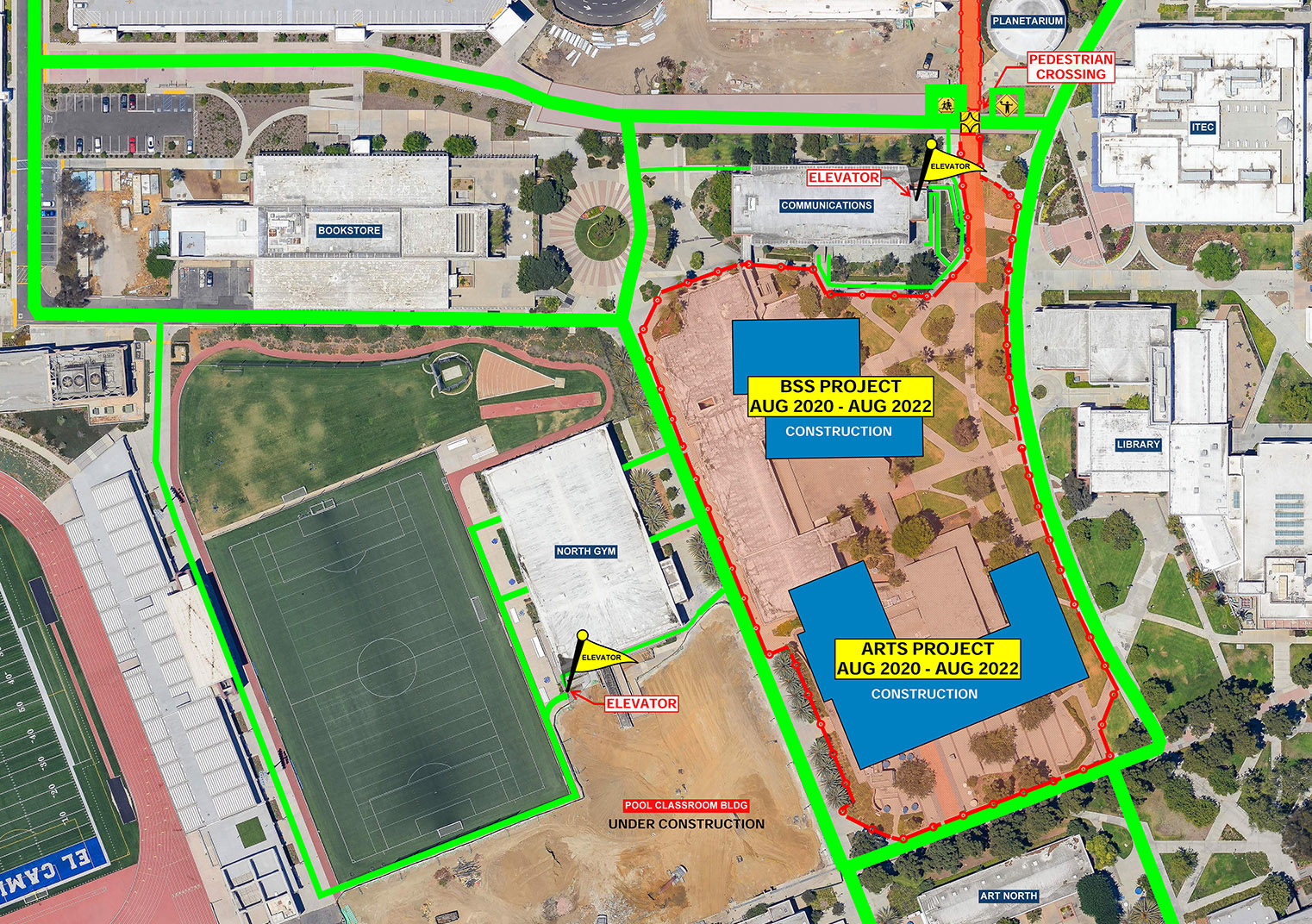 Detour Map