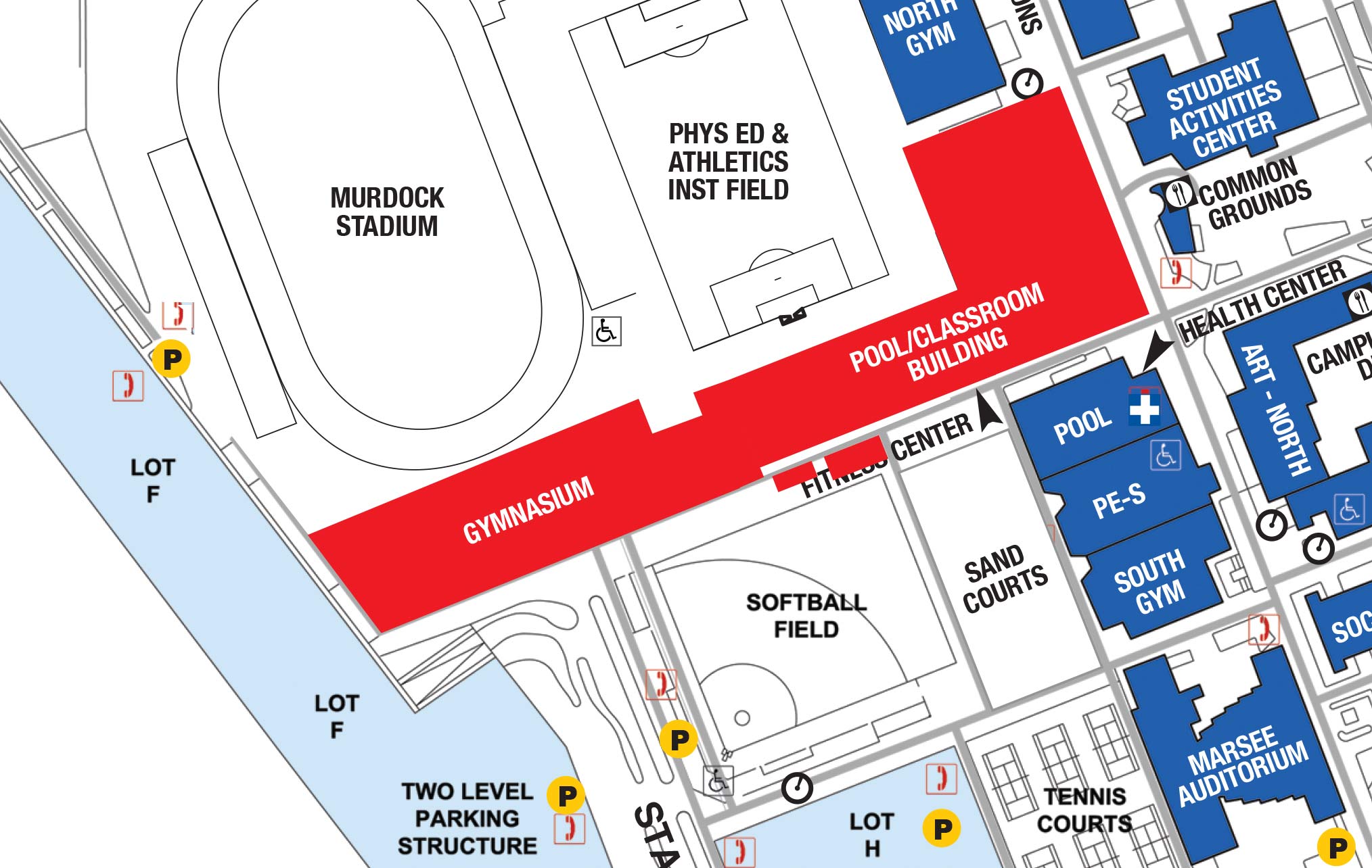 el camino college campus map Construction And Road Closures el camino college campus map