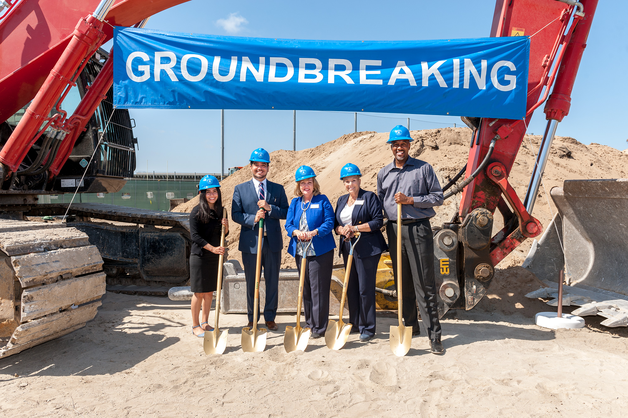Pool Groundbreaking