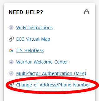 Need Help card in MyECC
