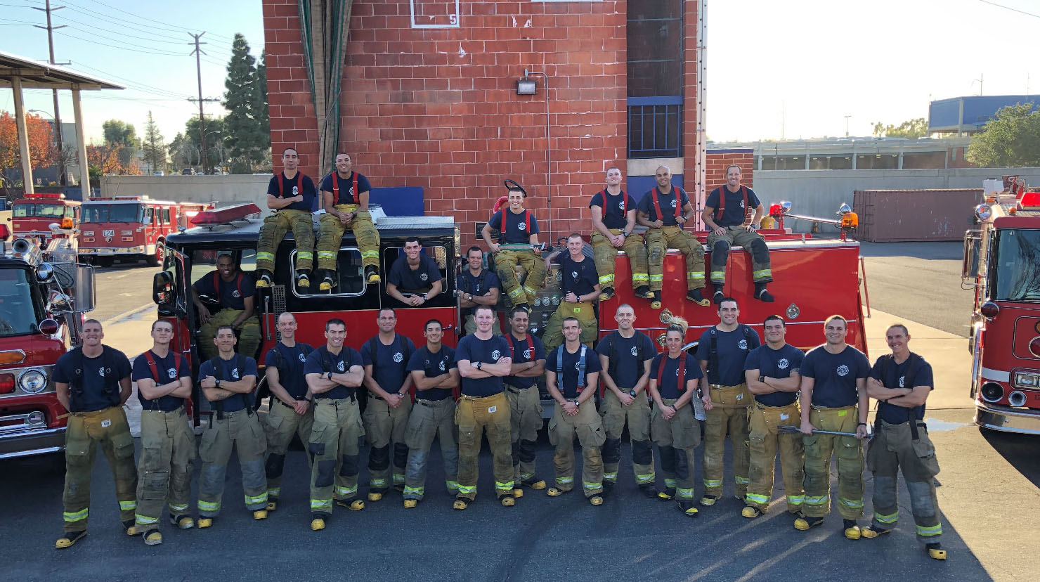 Fire Academy Students 