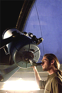 Looking through a Telescope
