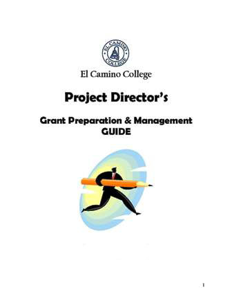 Project Director's Guide