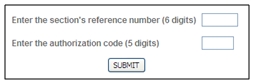 Screenshot of Add Code.