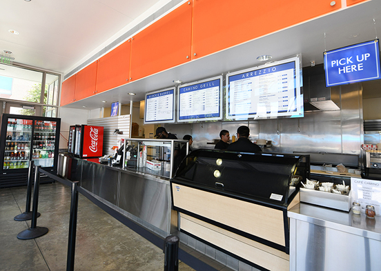 Inside Cafe Camino