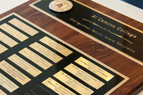 Distinguished Awards Plaque