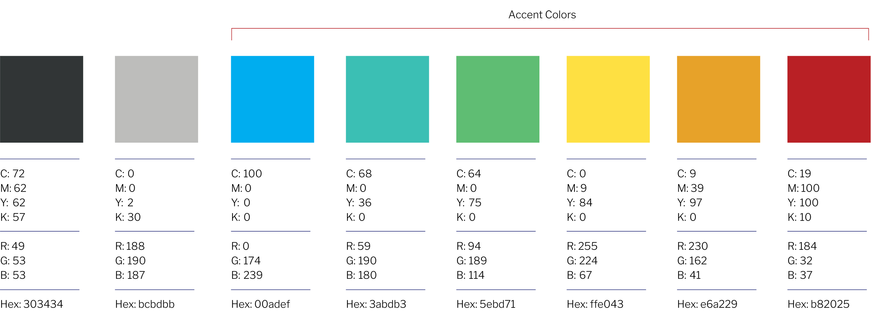 Secondary Color Palette