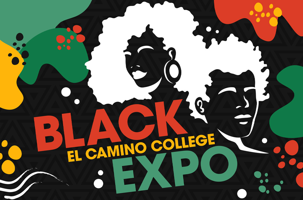 Black El Camino College Expo Logo