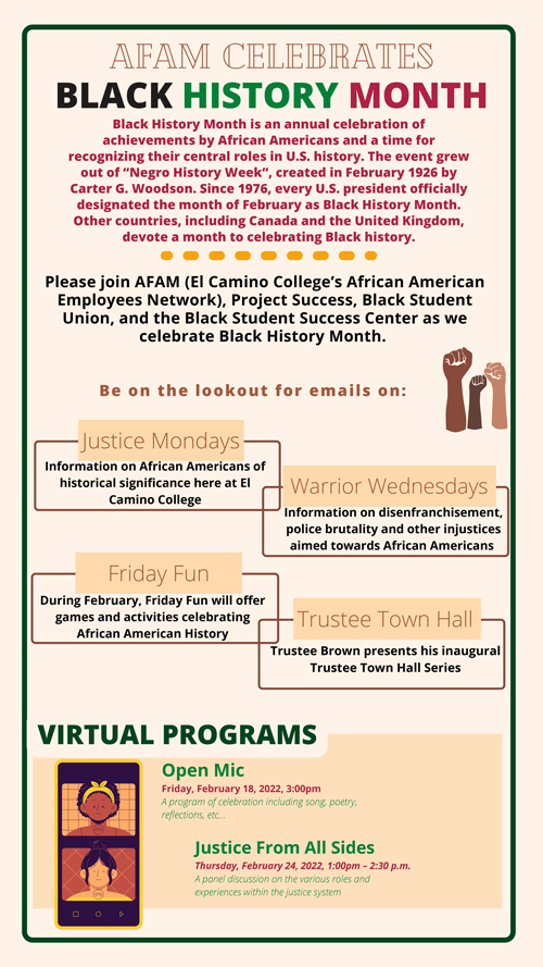 AFAM Celebrates Black History Month