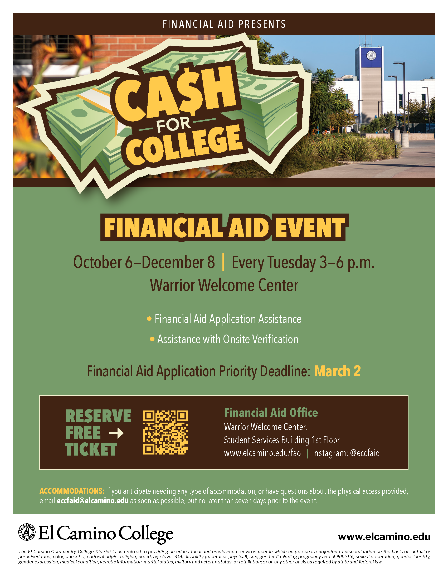 Cash for College Flyer fall 2026