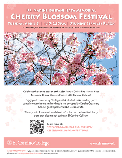 Cherry Blossom Festival Flyer