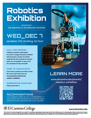 Robotics Exhibition Flyer