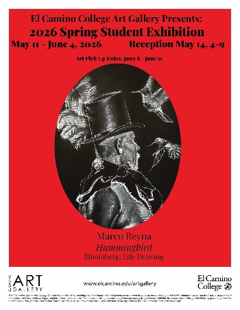 spring 26 student exhibition flyer