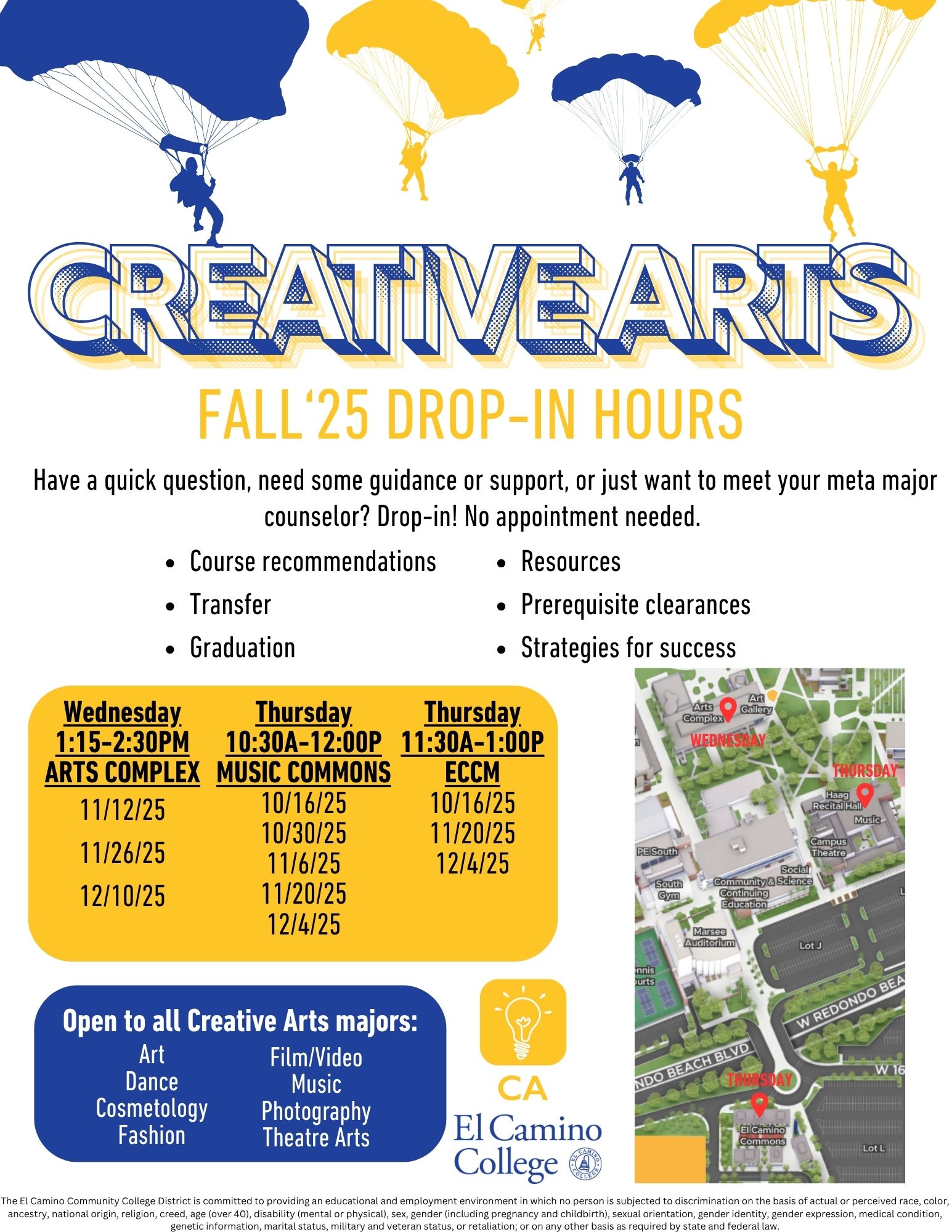 Creative Arts drop in 