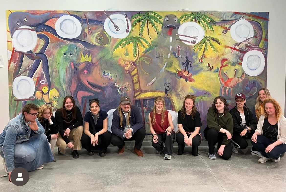 Students of the University of Fine Arts Münster, Germany 