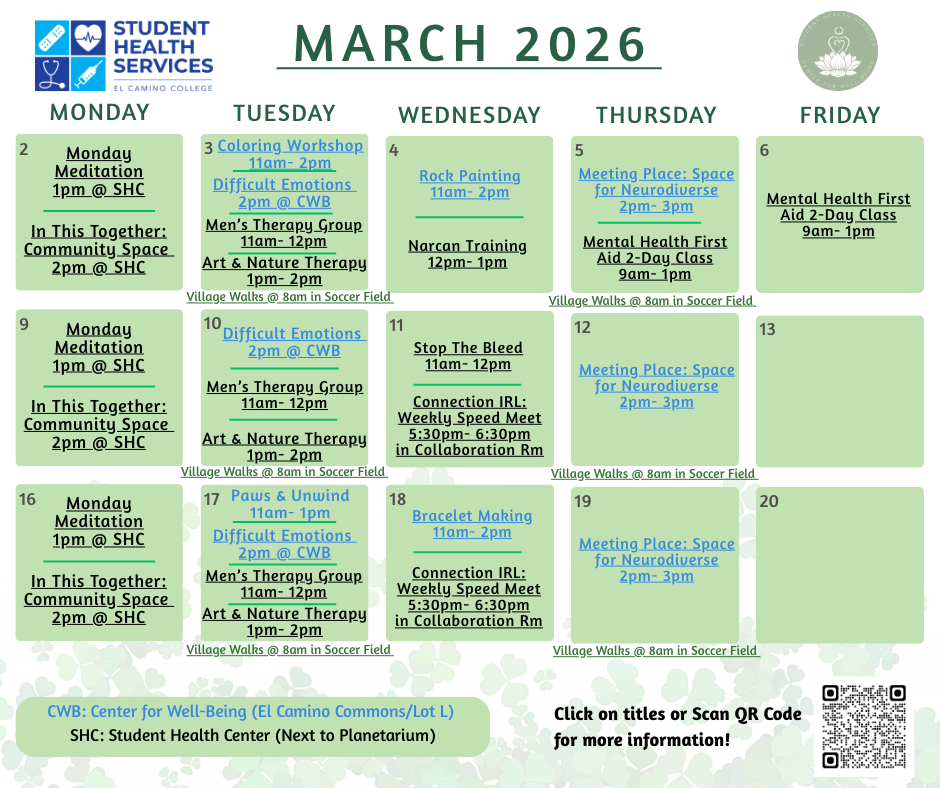 March Calendar