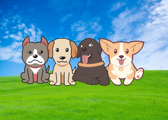 therapy dogs color