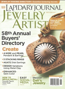 Cover of Lapidary Journal Jewelry Artist Magazine
