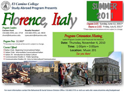 Study Abroad - Summer 2011