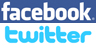 Facebook/Twitter Logos