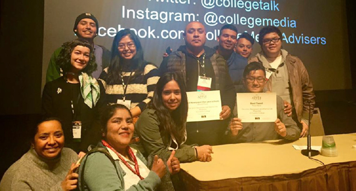 ECC Journalism Students Win Honors in National Competition