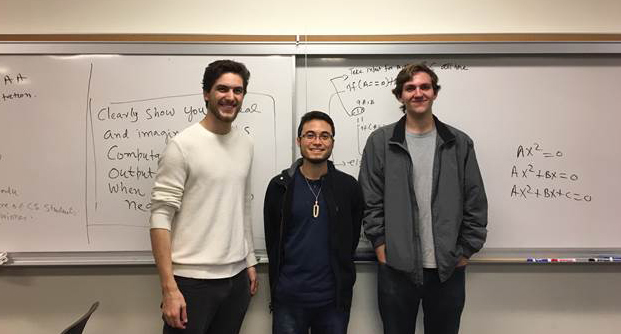 Computer Science Team Wins First-Place Award