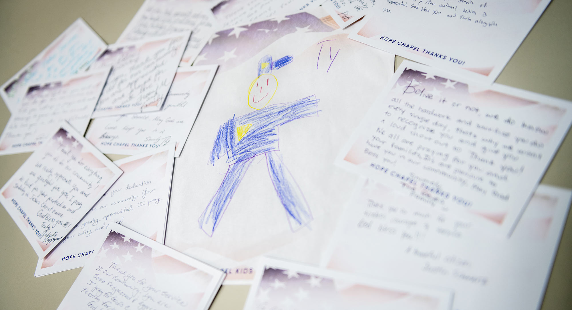 ECC Police: Notes of Thanks