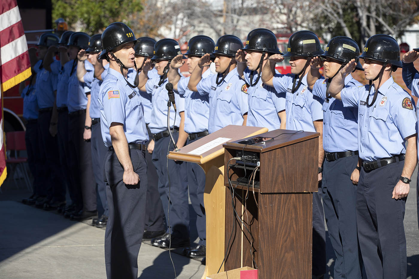 Fire Academy Graduation
