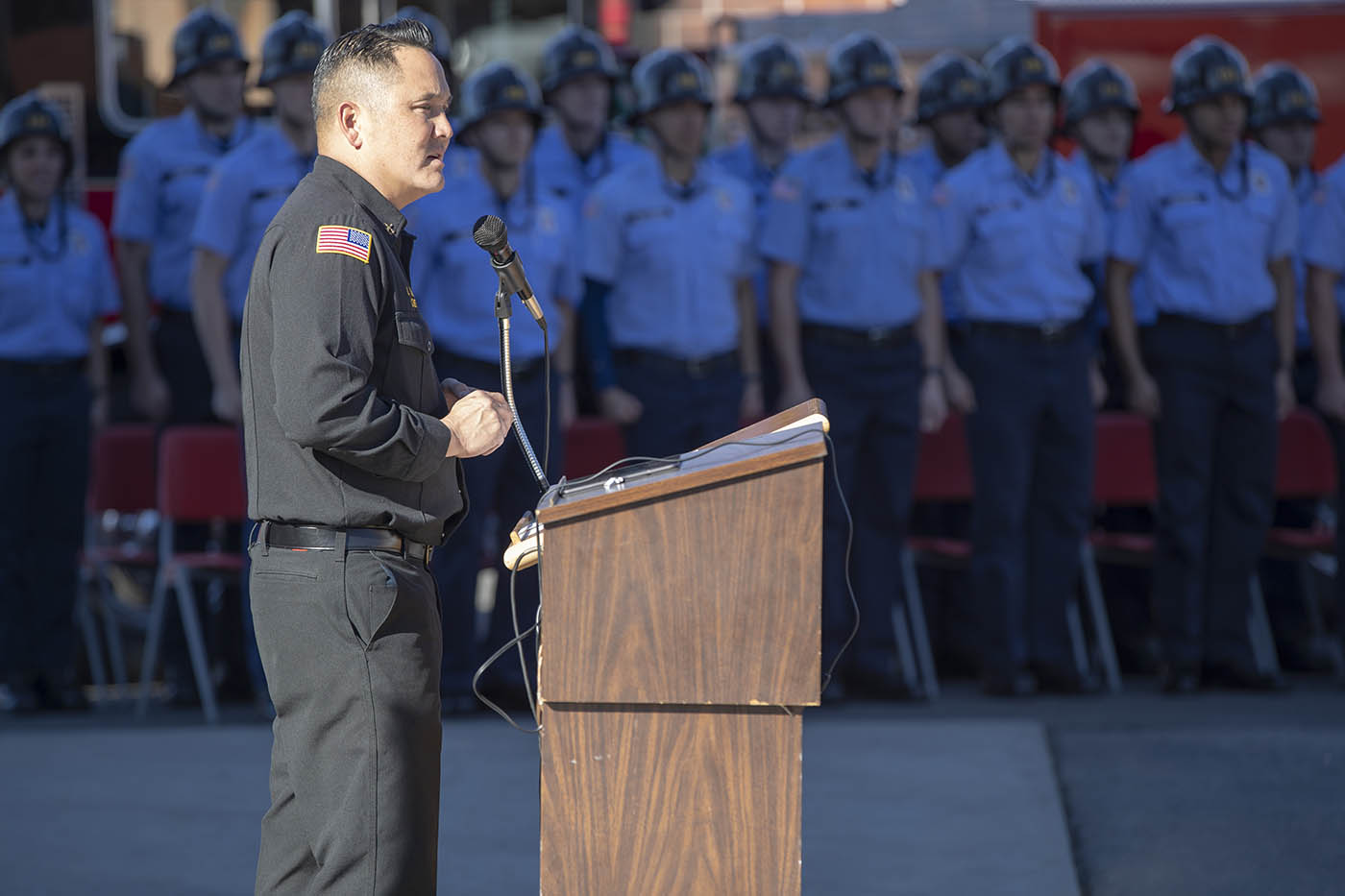 Fire Academy Graduation