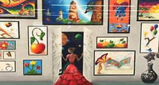 Student Art: Pages from the Book of Life