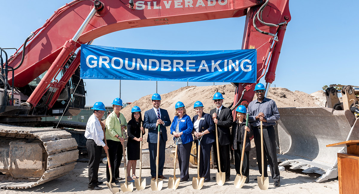 Groundbreaking: Pool and Classroom Complex 