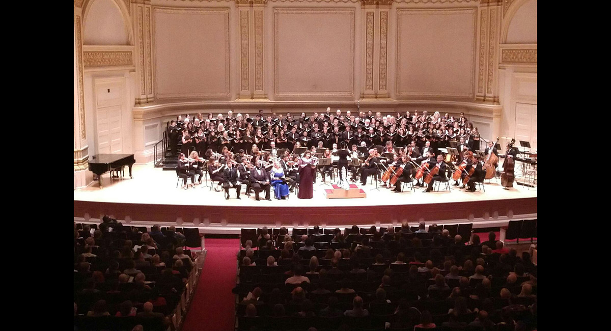 ECC Returns to Carnegie Hall