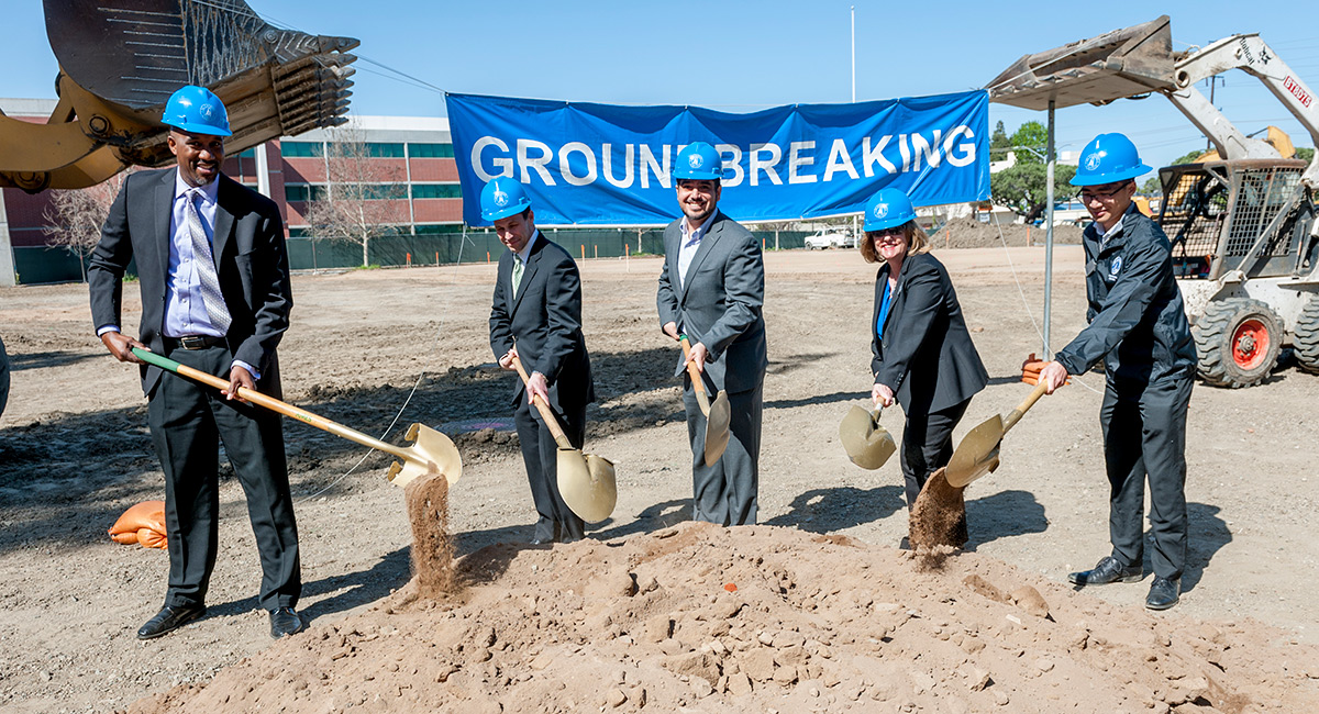 Administration Building Groundbreaking