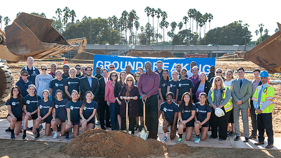 Ground Breaking: Gymnasium   