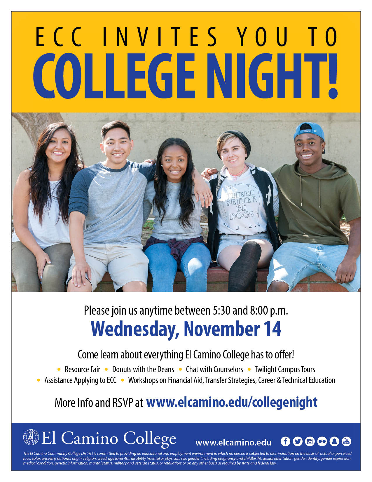 College Night: Fall 2018 