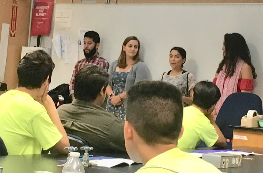 Leuzinger HS Students Explore College Life