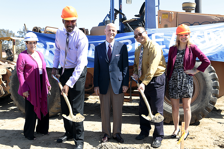 New Shops Groundbreaking